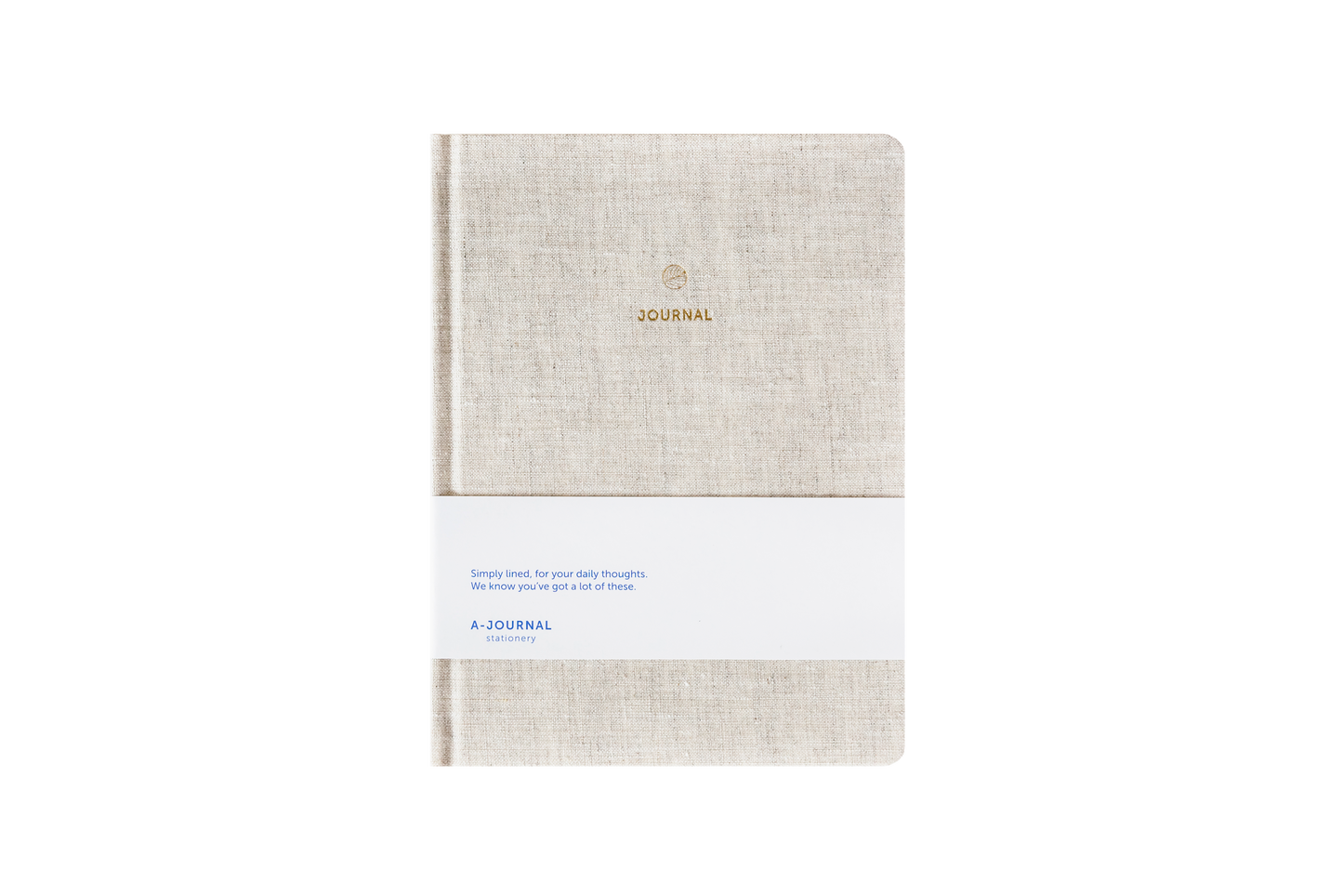 Linnen journal - notitieboek