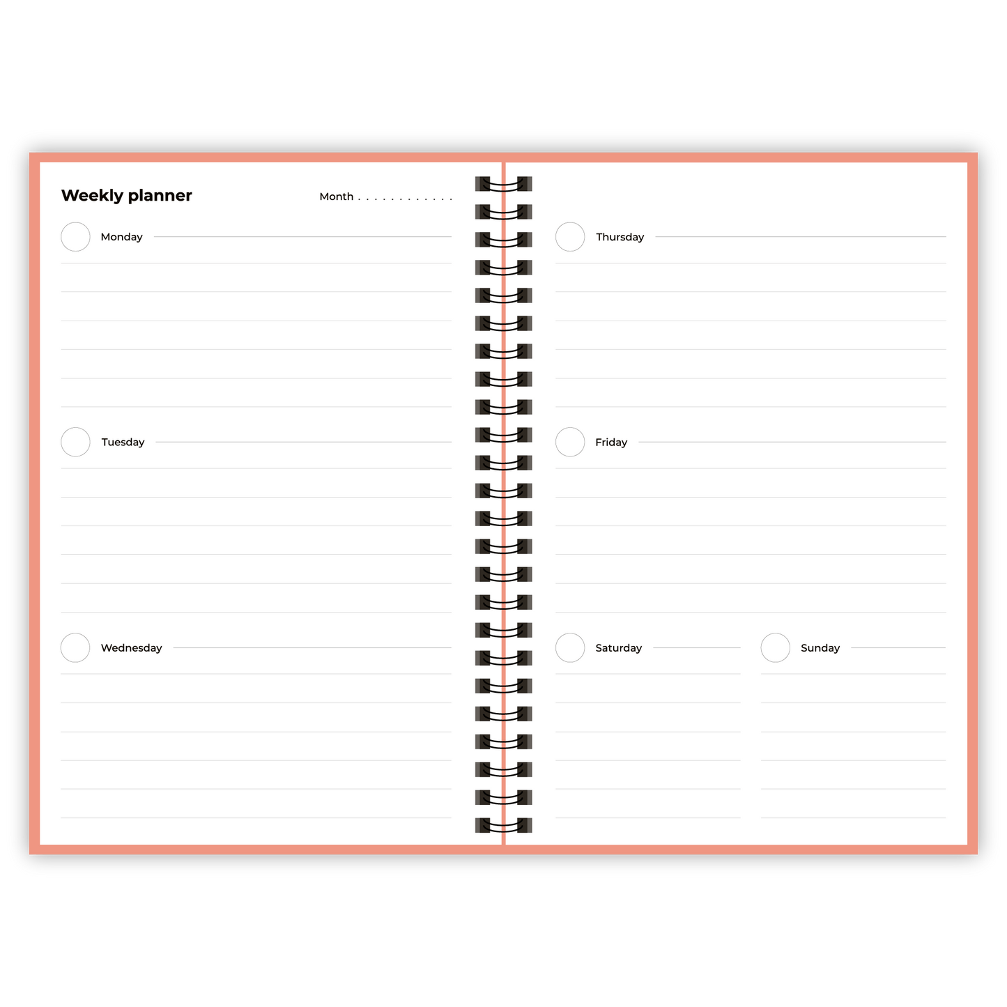 Uitwisbaar notitieboek A5 - roze