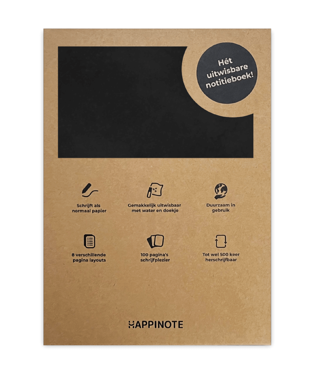 Erasable notebook A5 - black