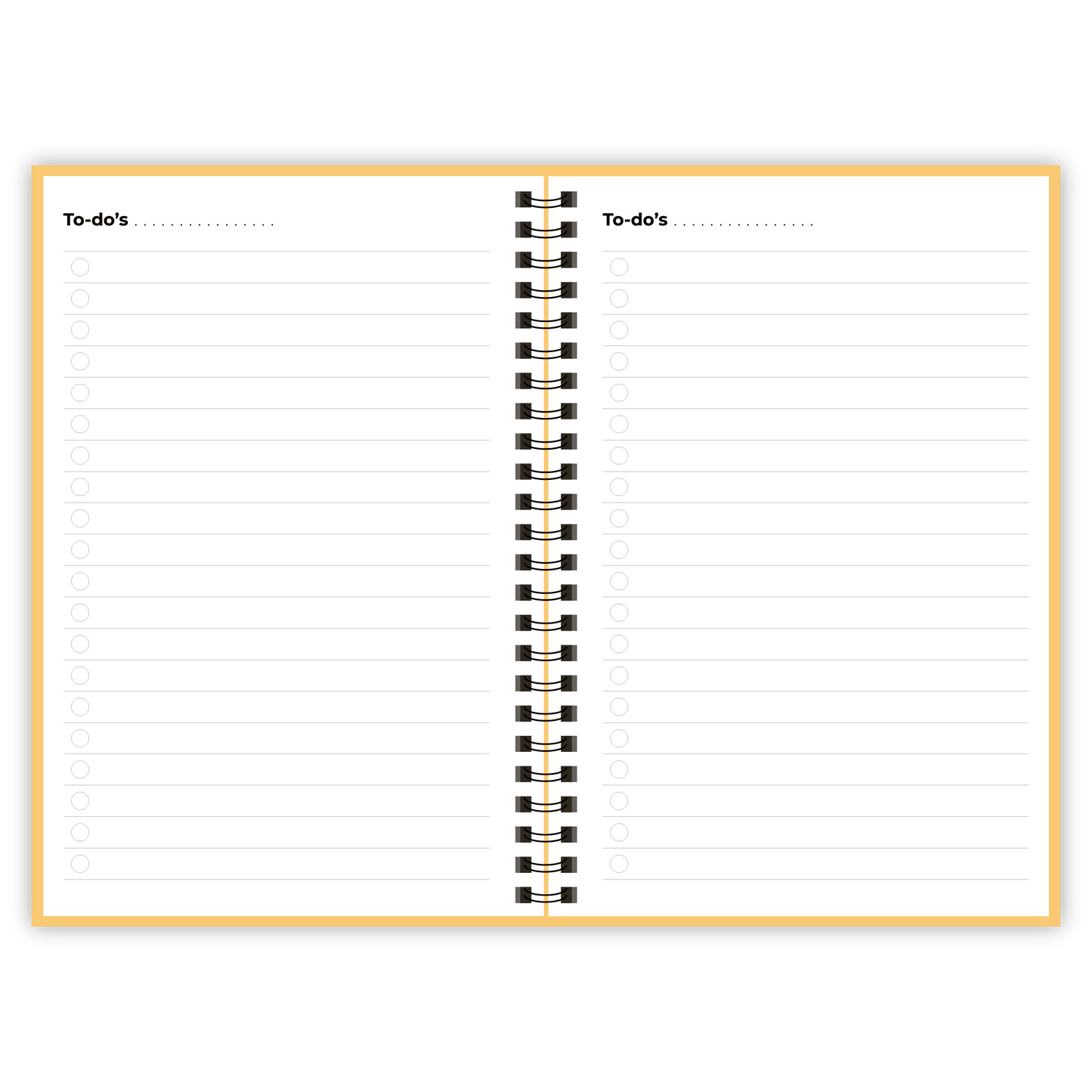 Uitwisbaar notitieboek A5 - geel