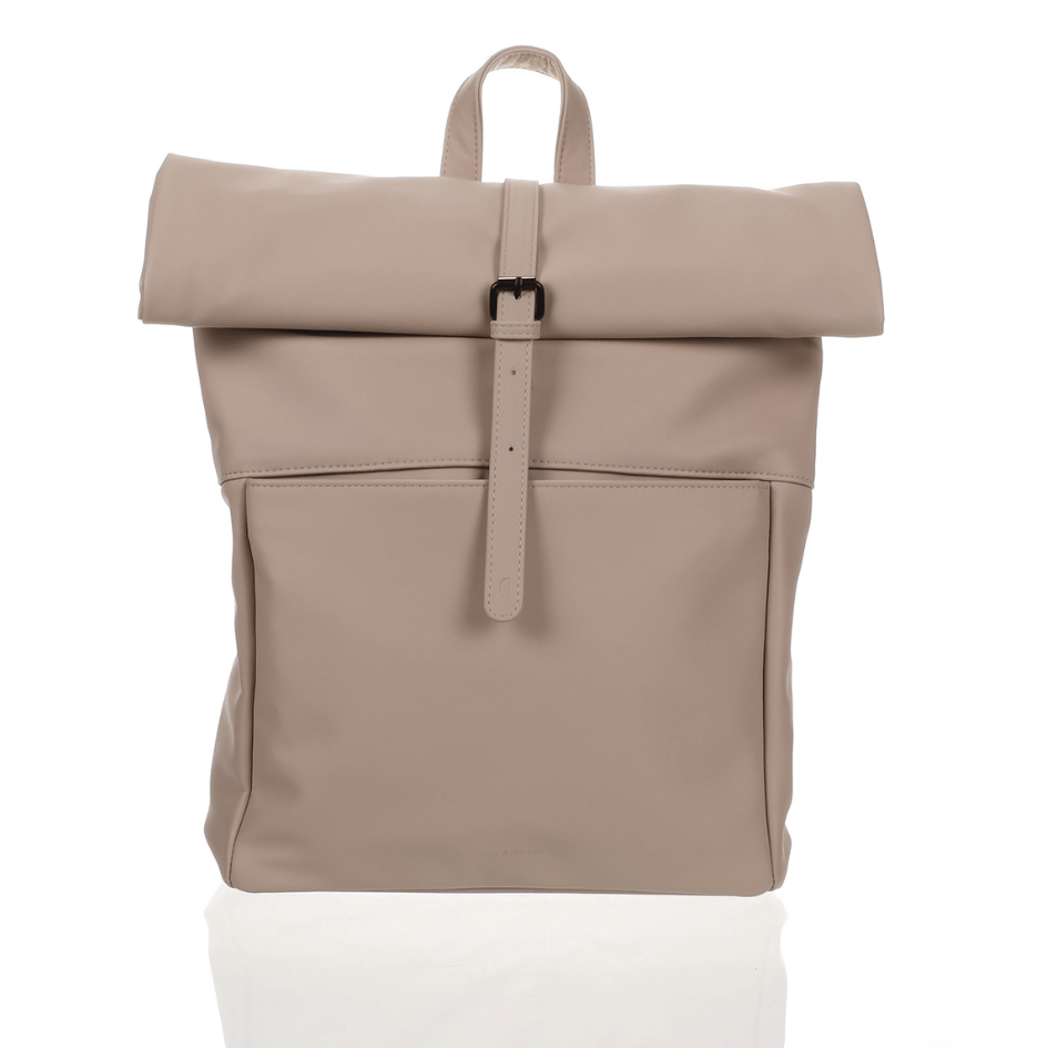 Rugtas beige / zandkleurig - laptoptas