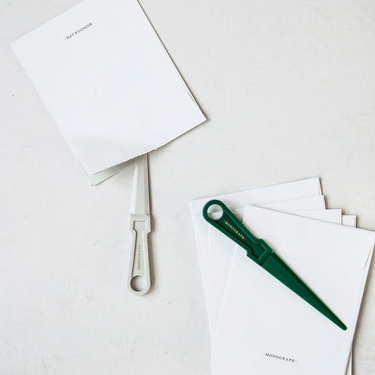 Briefopener - groen