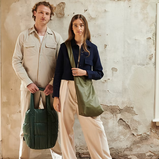 Clode_Puffy_Shoulder_Bag_Vegan_leren_schoudertas_dames_jungle green