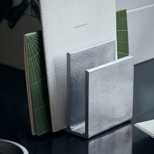 Documenten organiser - minimalistisch - Geborsteld aluminium
