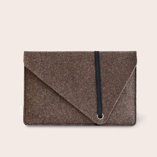 Duurzame laptop- en tablethoes - bruin