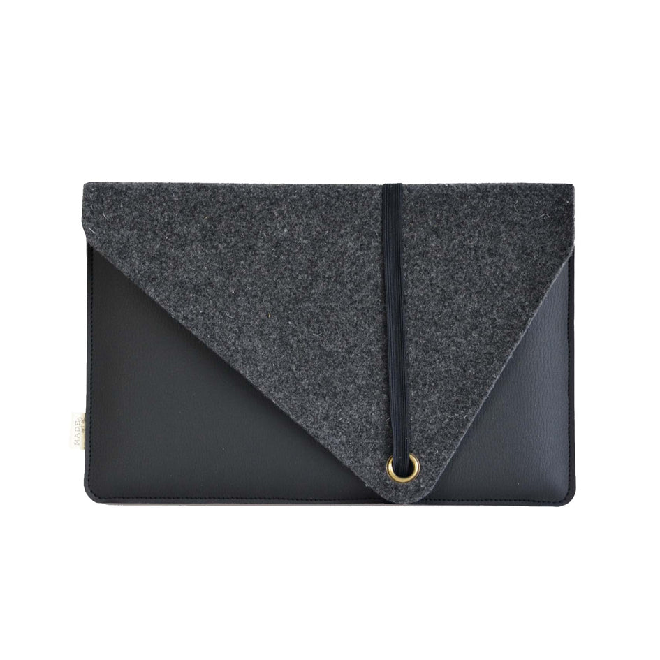 Duurzame laptop- en tablethoes - zwart