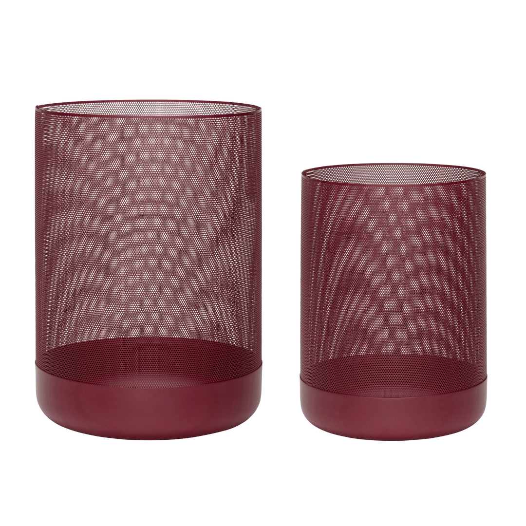 Edge Basket Burgundy - prullenbak
