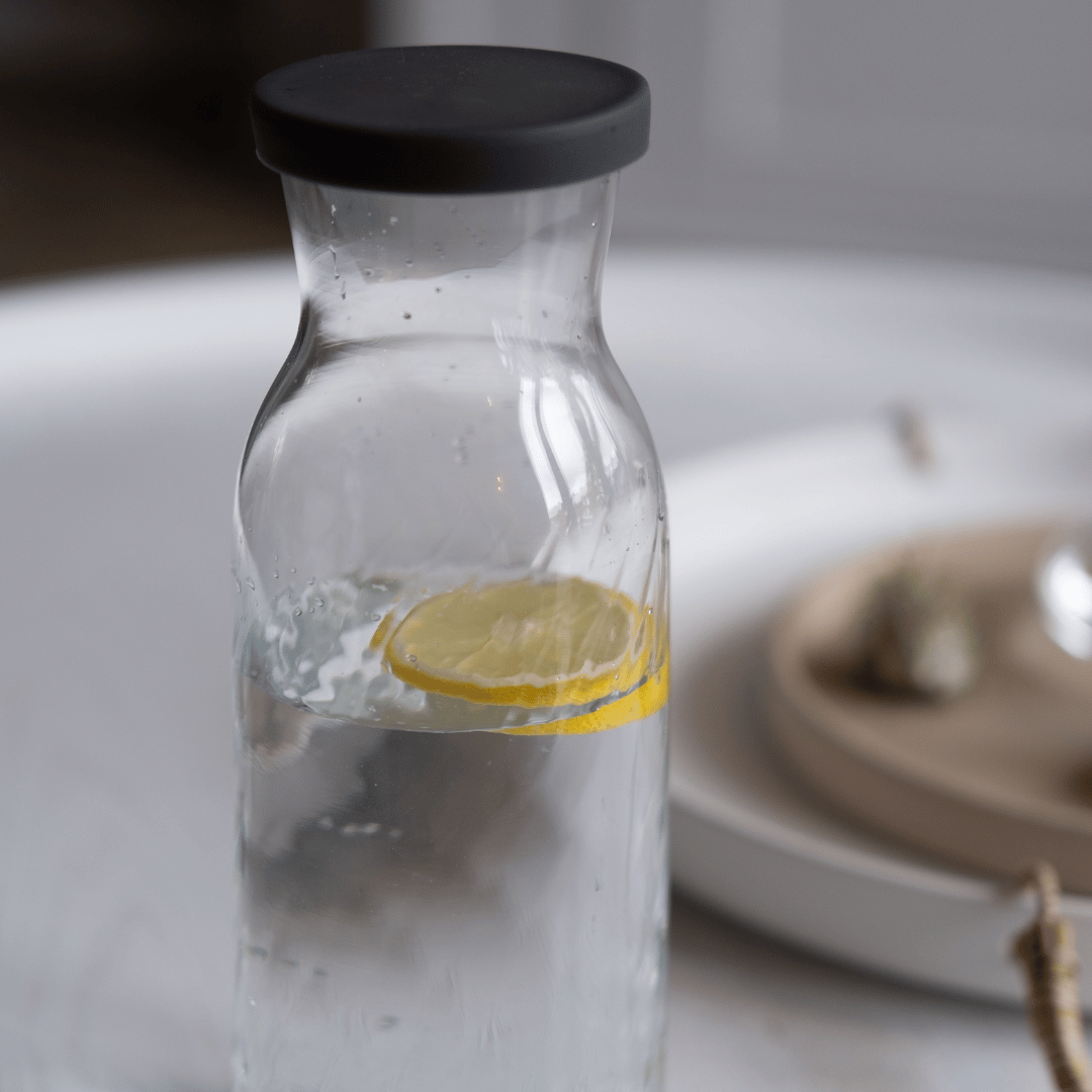Waterkaraf met dop - hersluitbaar