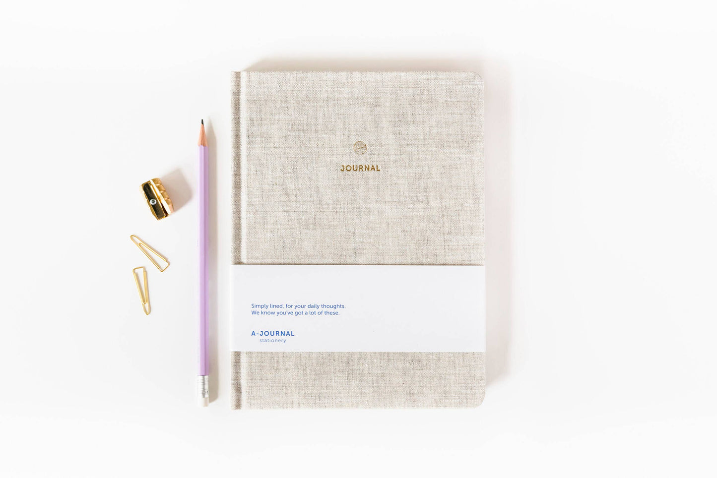 Linnen journal - notitieboek