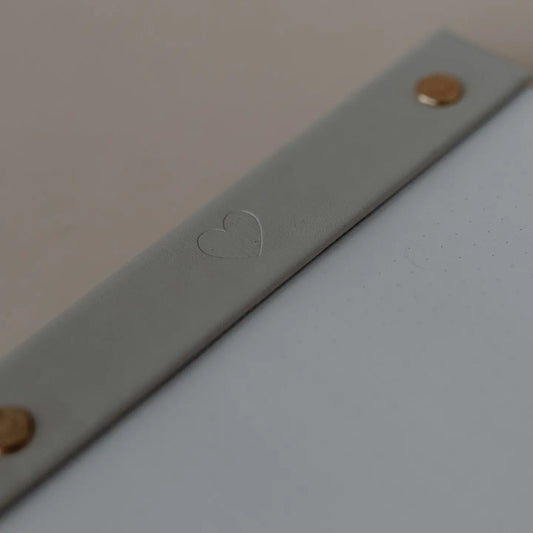 Navulbaar notitieblok met hartje