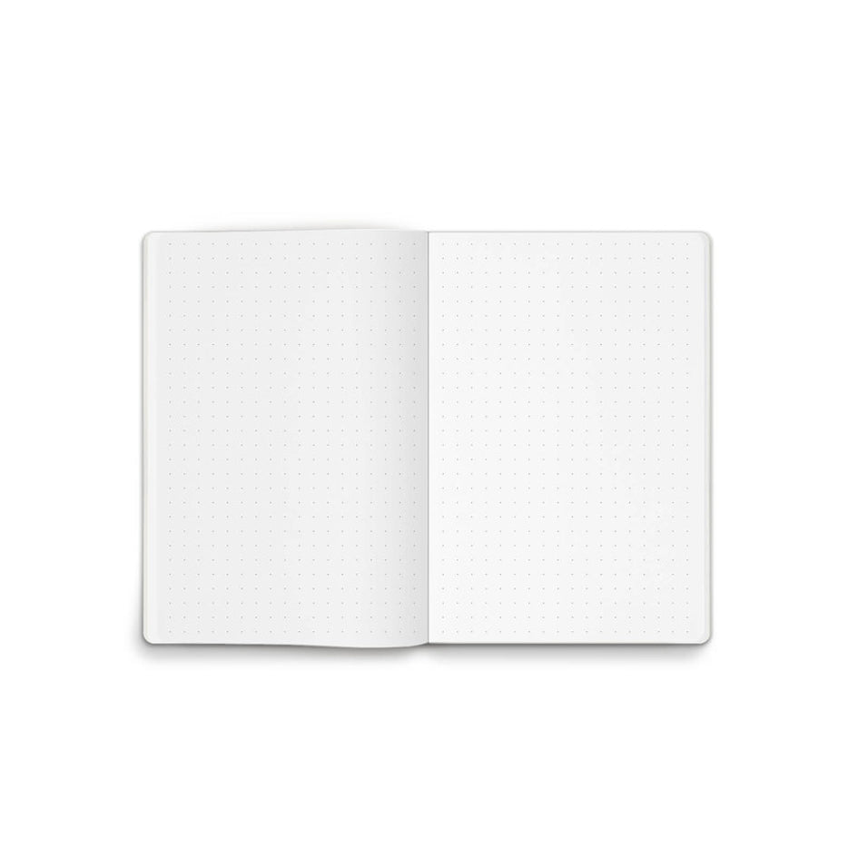 A6 notebook / bullet journal - Cloud Dancer