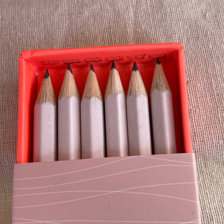 Roze potloden - set van 6 - special edition