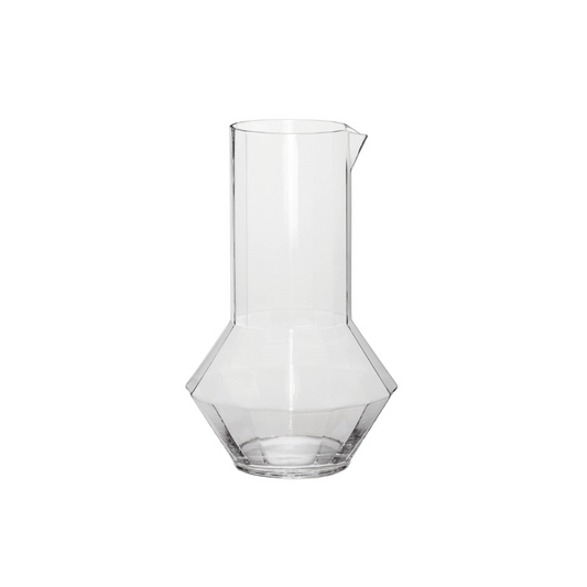 Water carafe with matching glasses - Aster Jug Clear + glasses