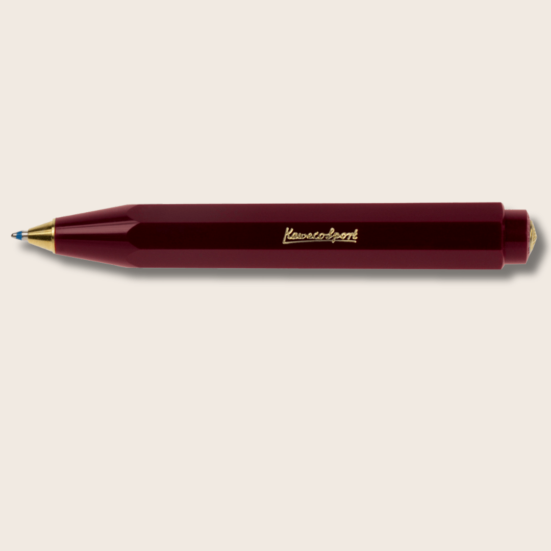 Balpen - Kaweco Classic Sport - Burgundy - Pennen - The Perfect Desk
