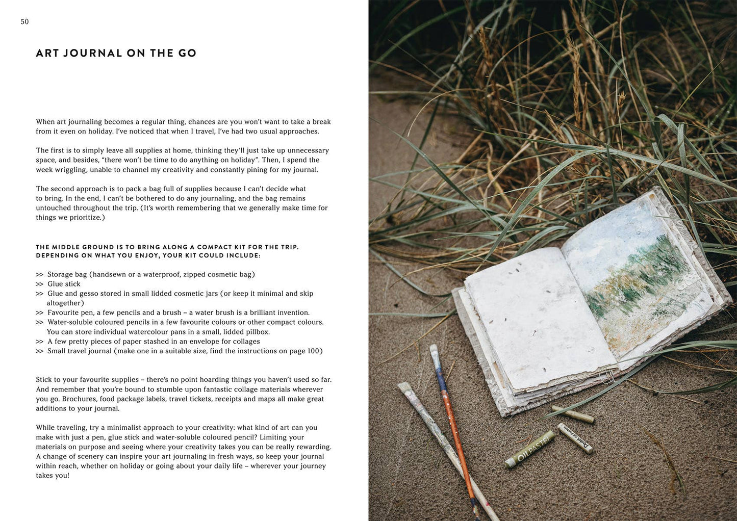 Book: Canvas for Creativity – Discover art journaling