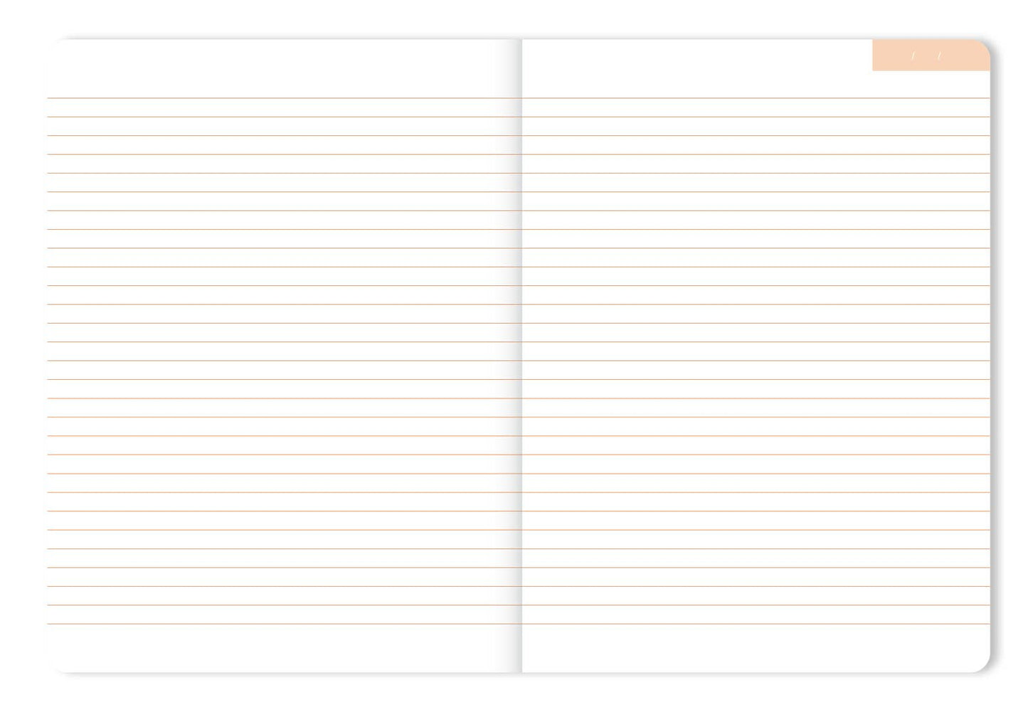 Linnen journal - notitieboek