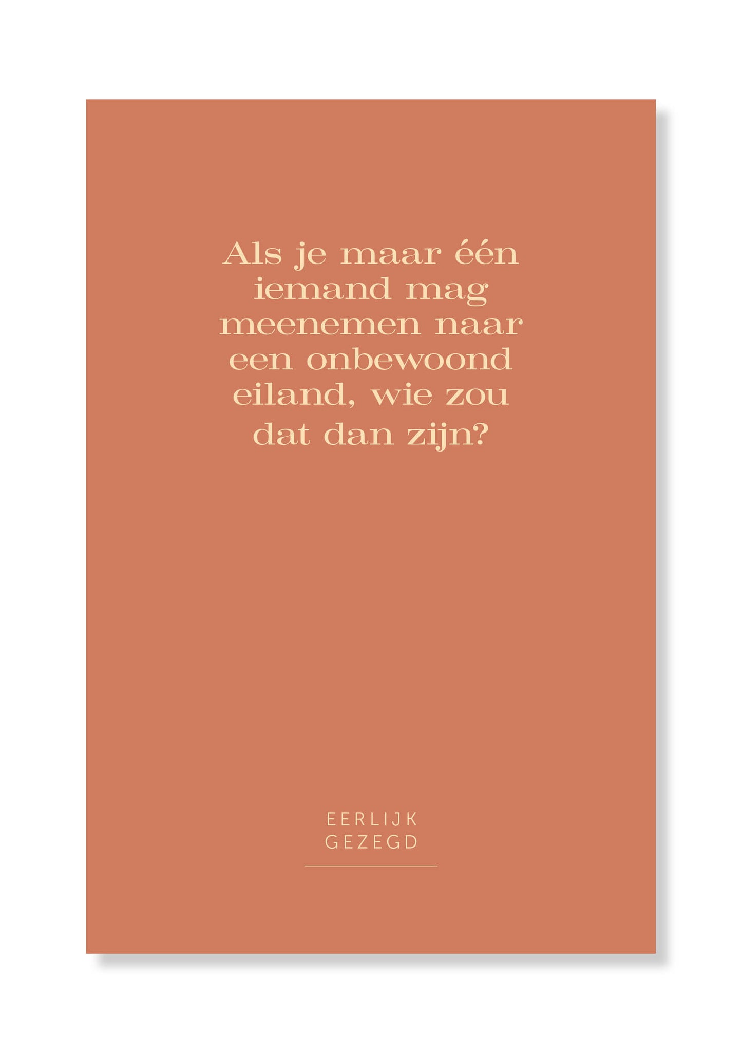 Journal Cards/Conversation Cards - Honestly