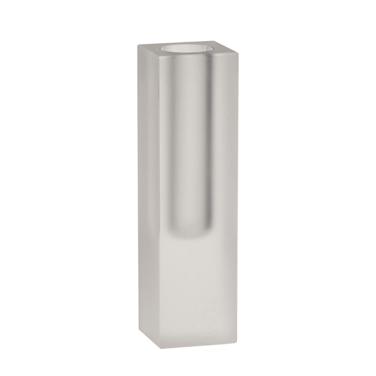 Design pennenhouder & vaas - Hübsch Block Vase Slim Frosted - Vaas - The Perfect Desk