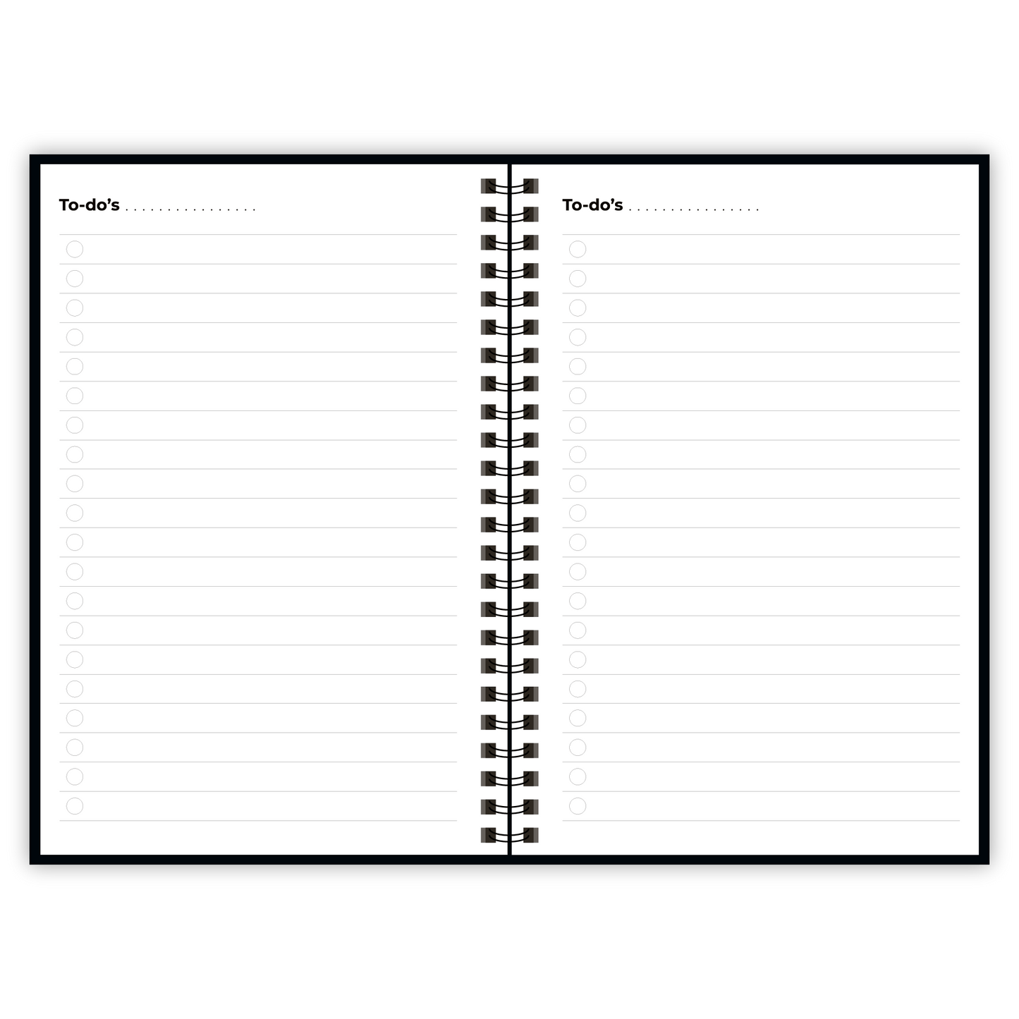 Erasable notebook A5 - black