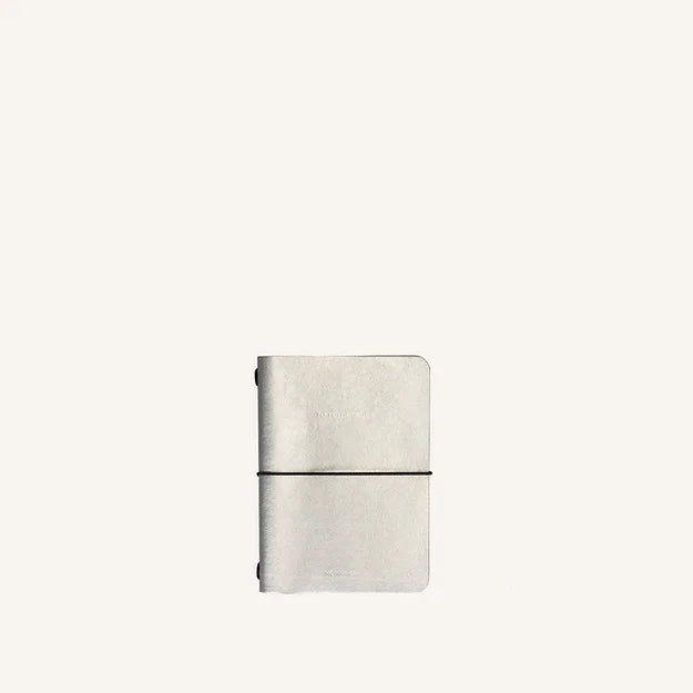 Refillable notebook M - vegan leather - hematite (SPECIAL EDITION)