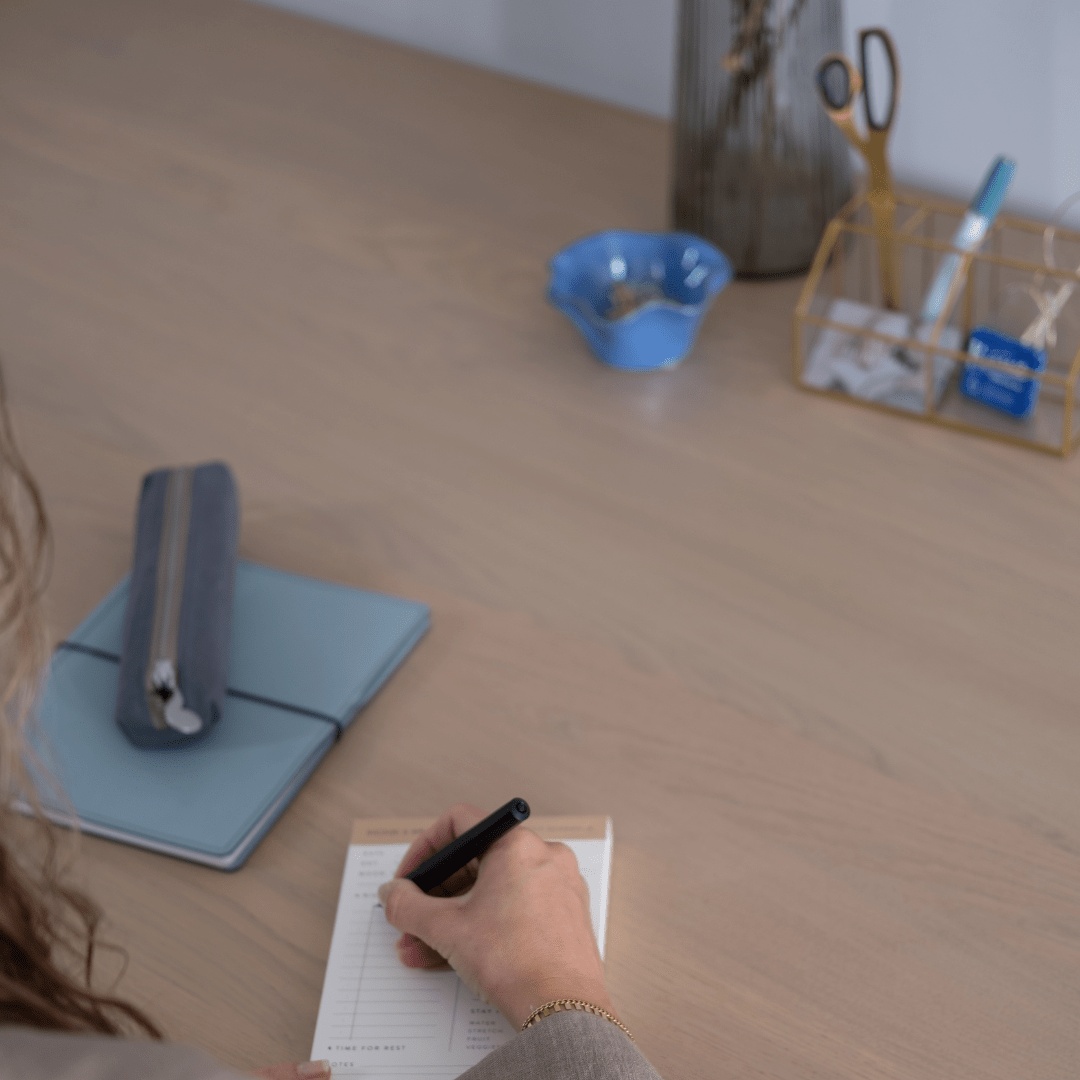 Opbergbakje - keramiek - blauw - Kantooraccessoires - The Perfect Desk