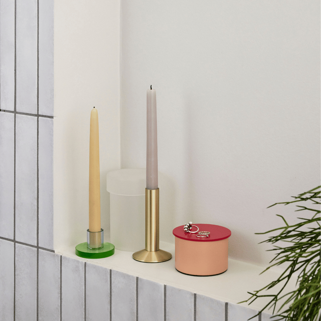 Pop storage jars - opbergpotten - set van twee - Opberger - The Perfect Desk