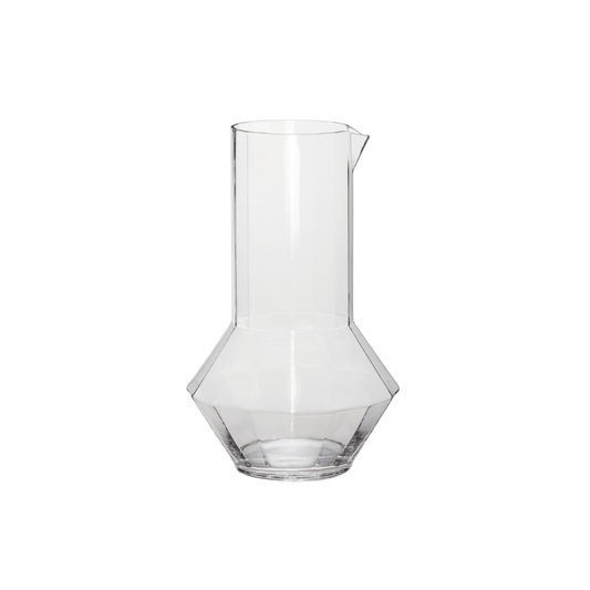 Waterkaraf met bijpassende glazen - Aster Jug Clear + glasses - glaswerk - The Perfect Desk