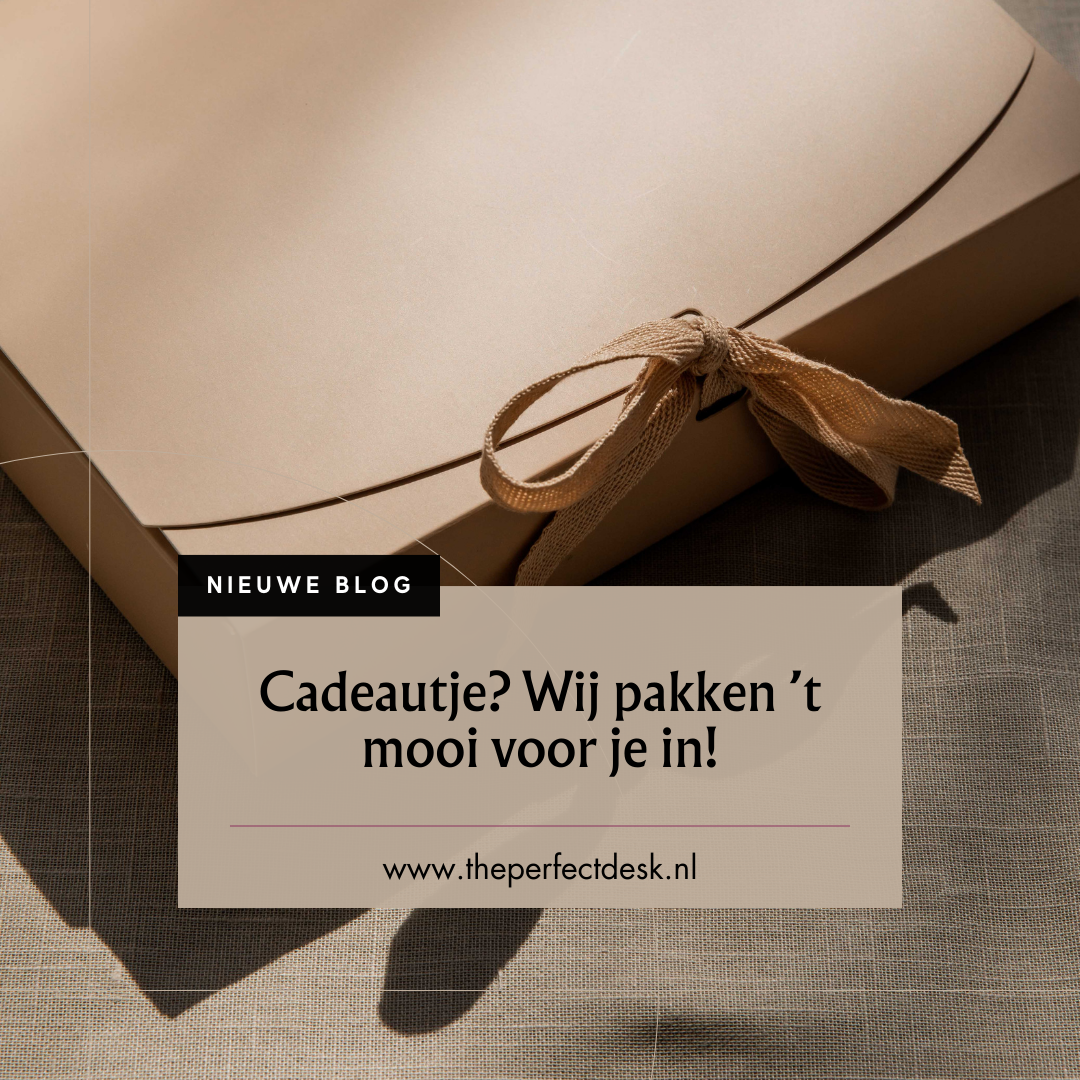 Cadeautje? Wij pakken ’t mooi voor je in!