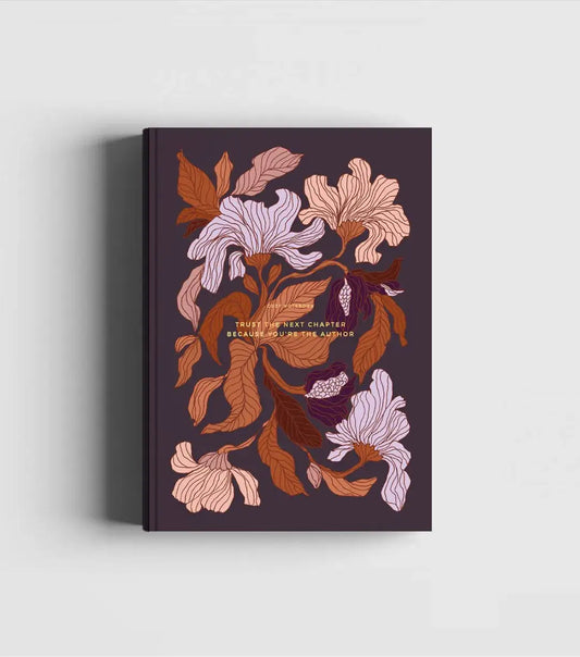 Journal met bloemen - Peach Blossom