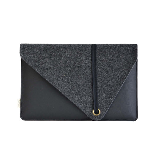 Duurzame laptop- en tablethoes - zwart