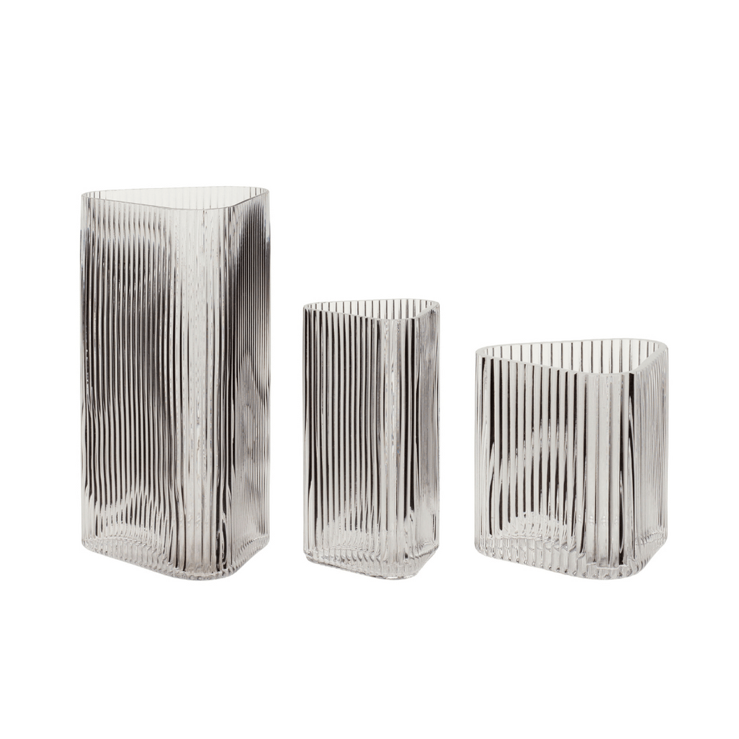Elements Vase Triangular - triangular vase