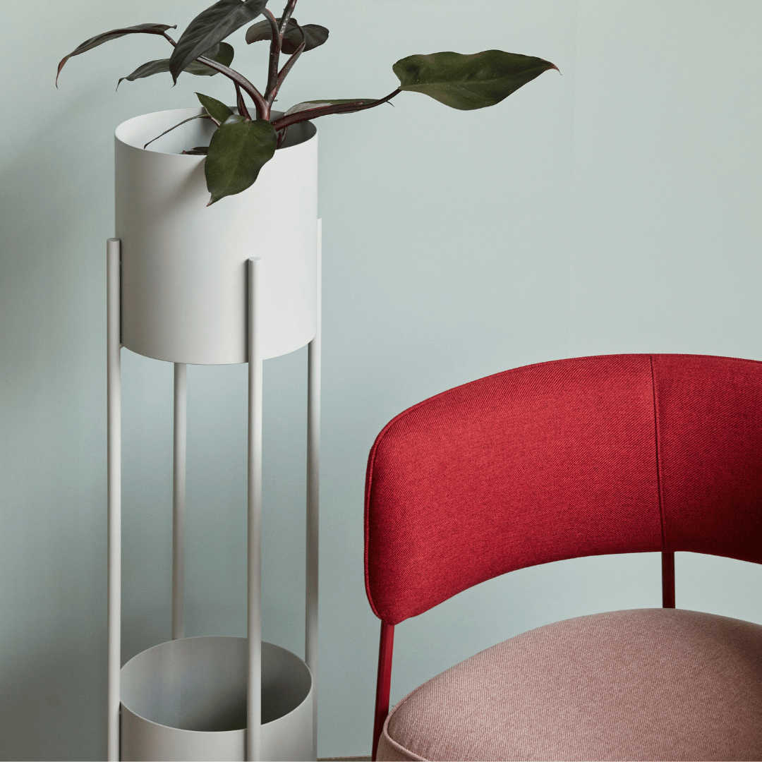 Iris plant stand - plantenstandaard - lichtgrijs
