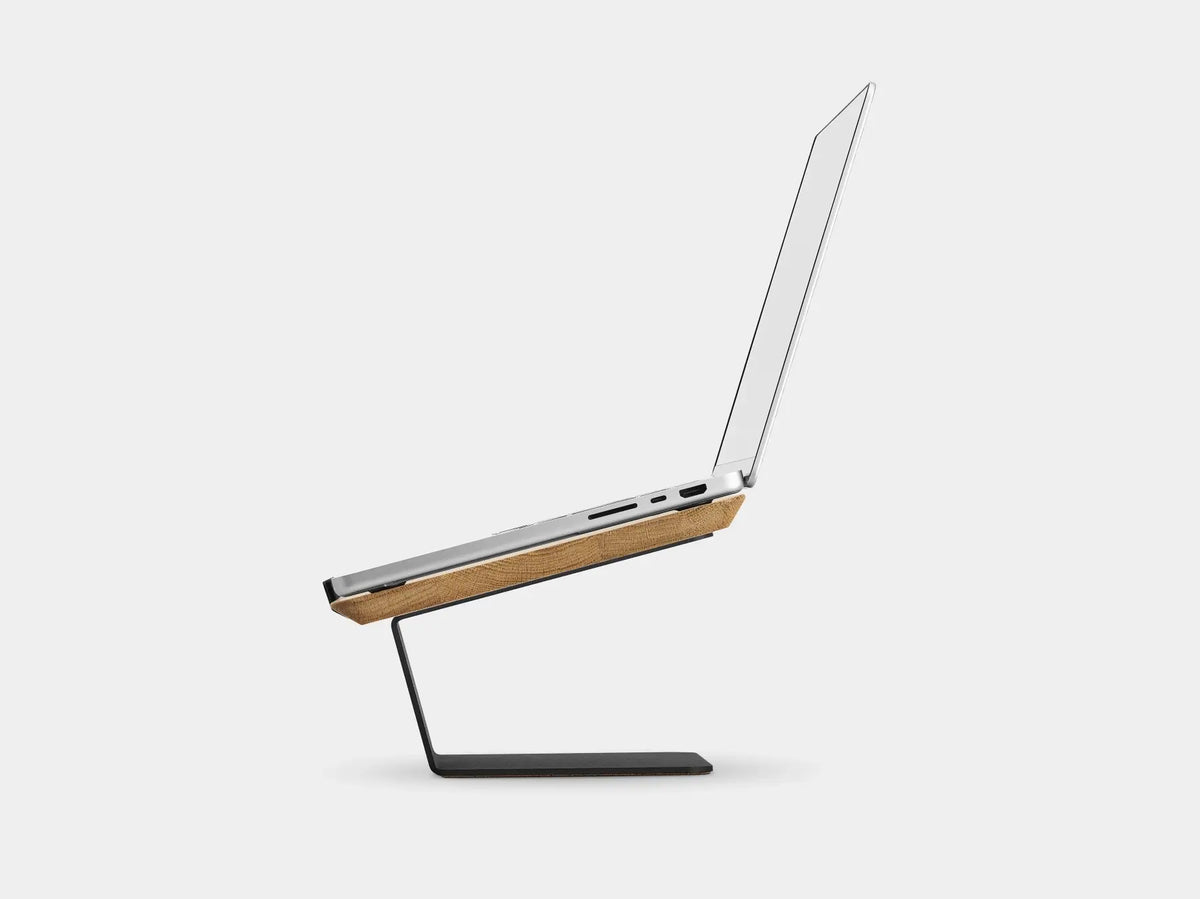 laptop standaard - zijaanzicht