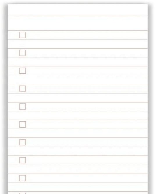 To do list - beige