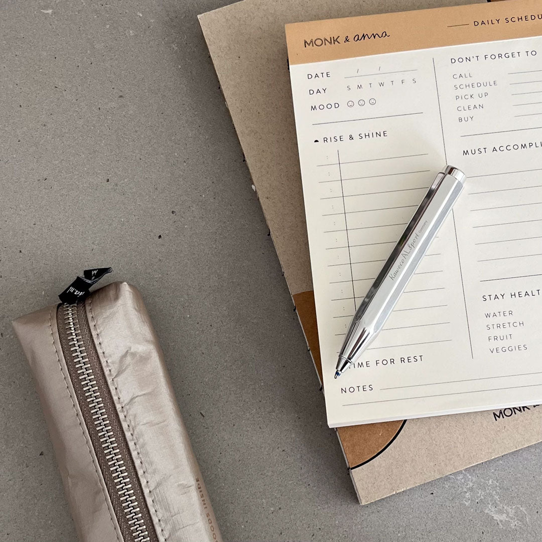 Balpen - Kaweco AL Sport - Aluminium Raw Polish - Pennen - The Perfect Desk