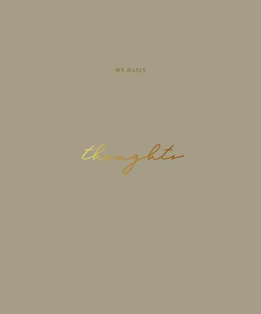 Luxe notitieboek beige