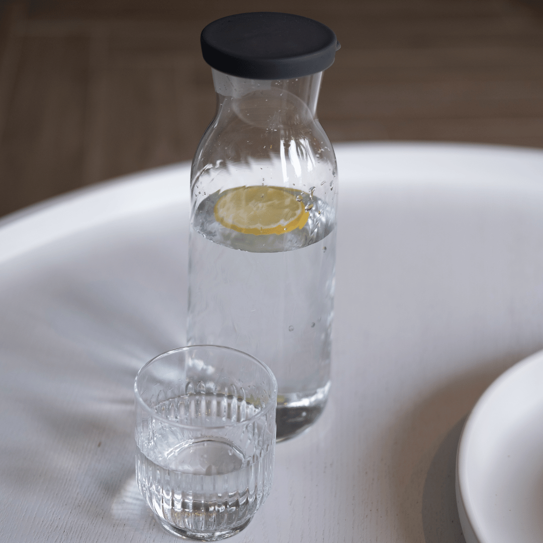 Glas - geribbeld - glaswerk - The Perfect Desk