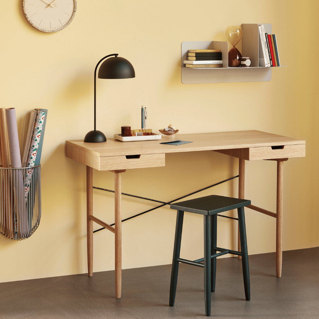Hübsch Fold Shelf – Minimalistische wandplank - Wandplank - The Perfect Desk