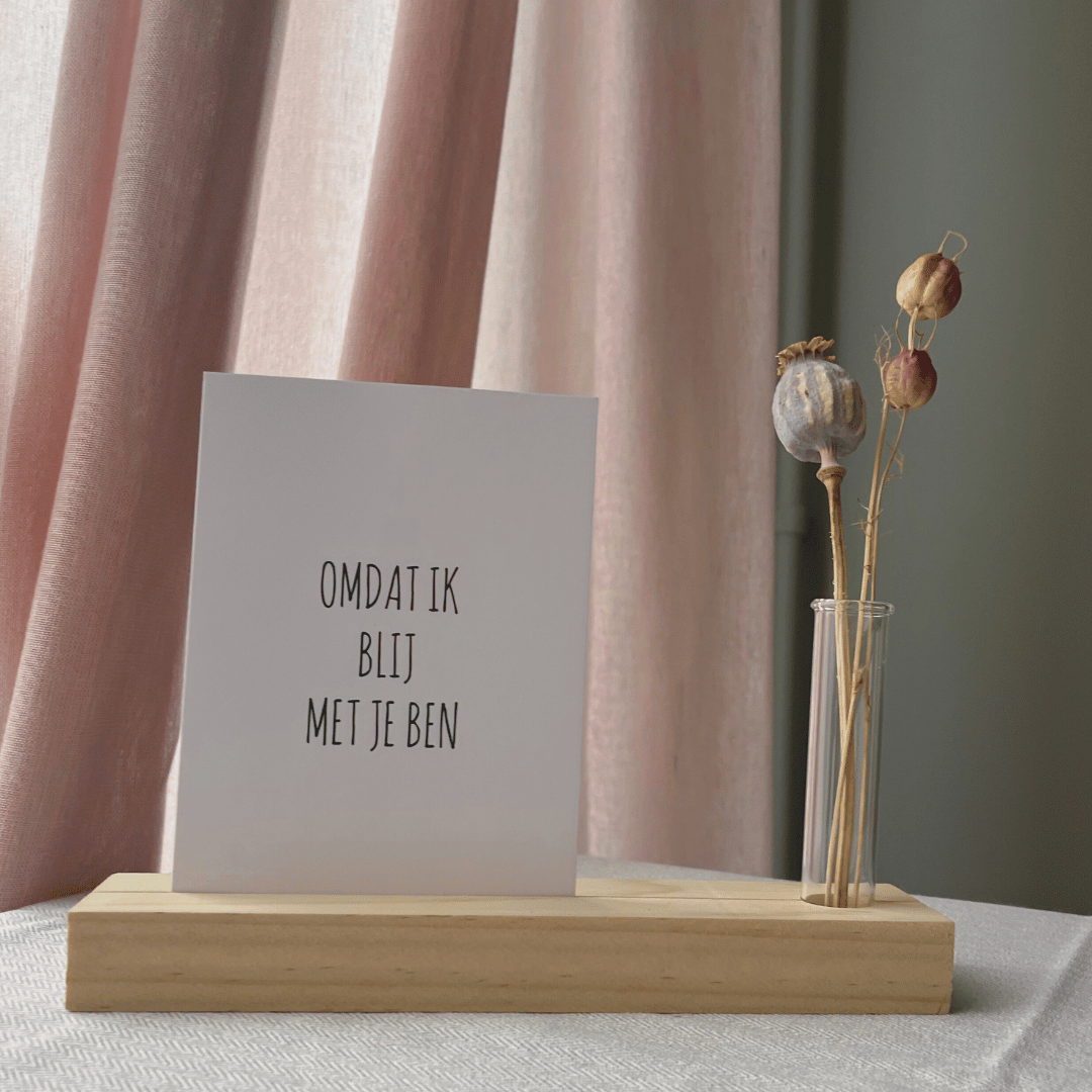 Kaarthouder - pronkplankje - Kantooraccessoires - The Perfect Desk