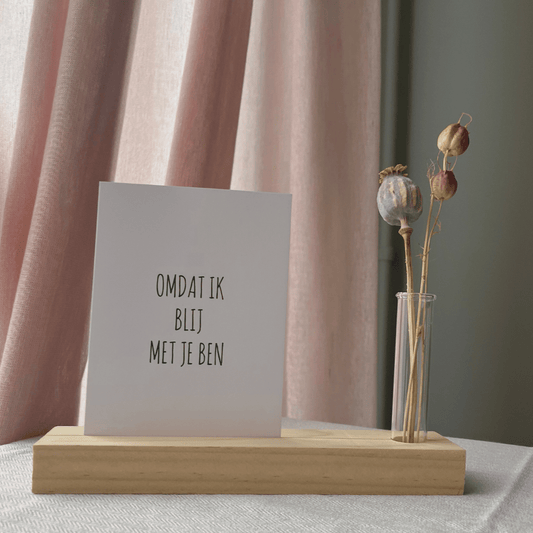 Kaarthouder - pronkplankje - Kantooraccessoires - The Perfect Desk