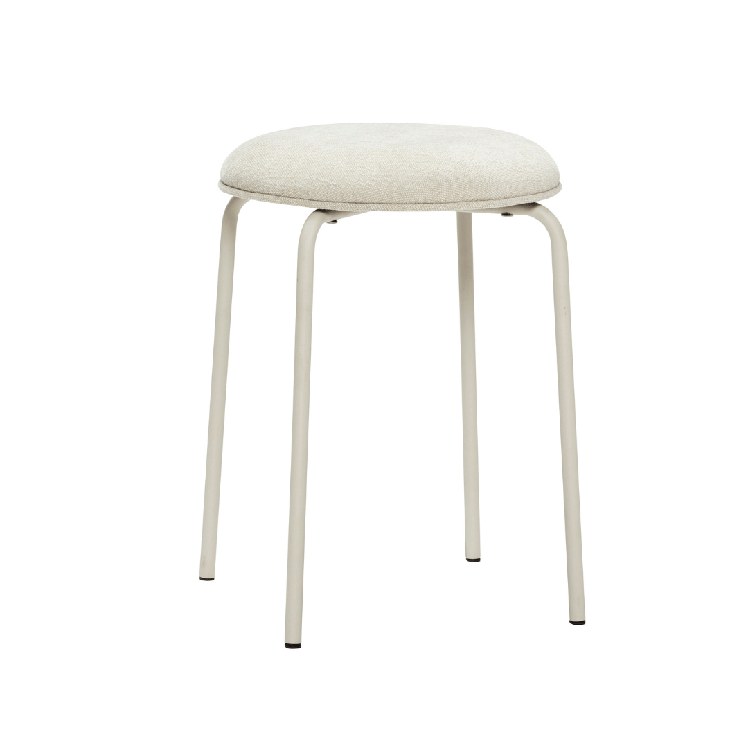 Krukje beige grijs - Stack stool - Stoelen en krukken - The Perfect Desk