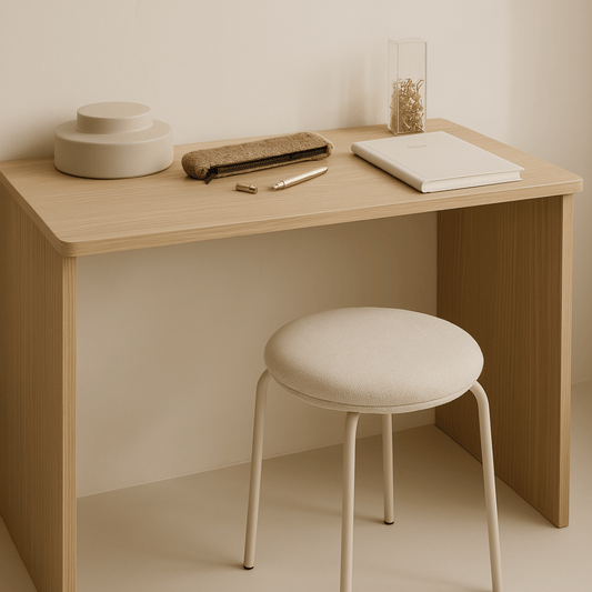 Krukje beige grijs - Stack stool - Stoelen en krukken - The Perfect Desk