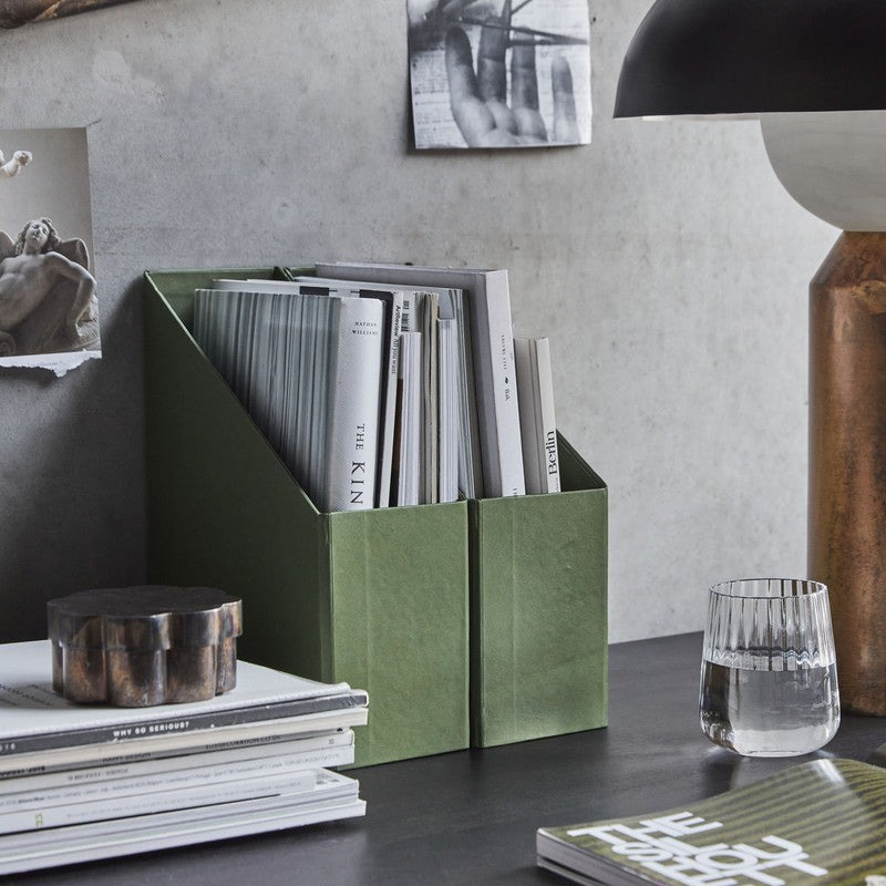 Organizer - tijdschriftenhouder - roze
