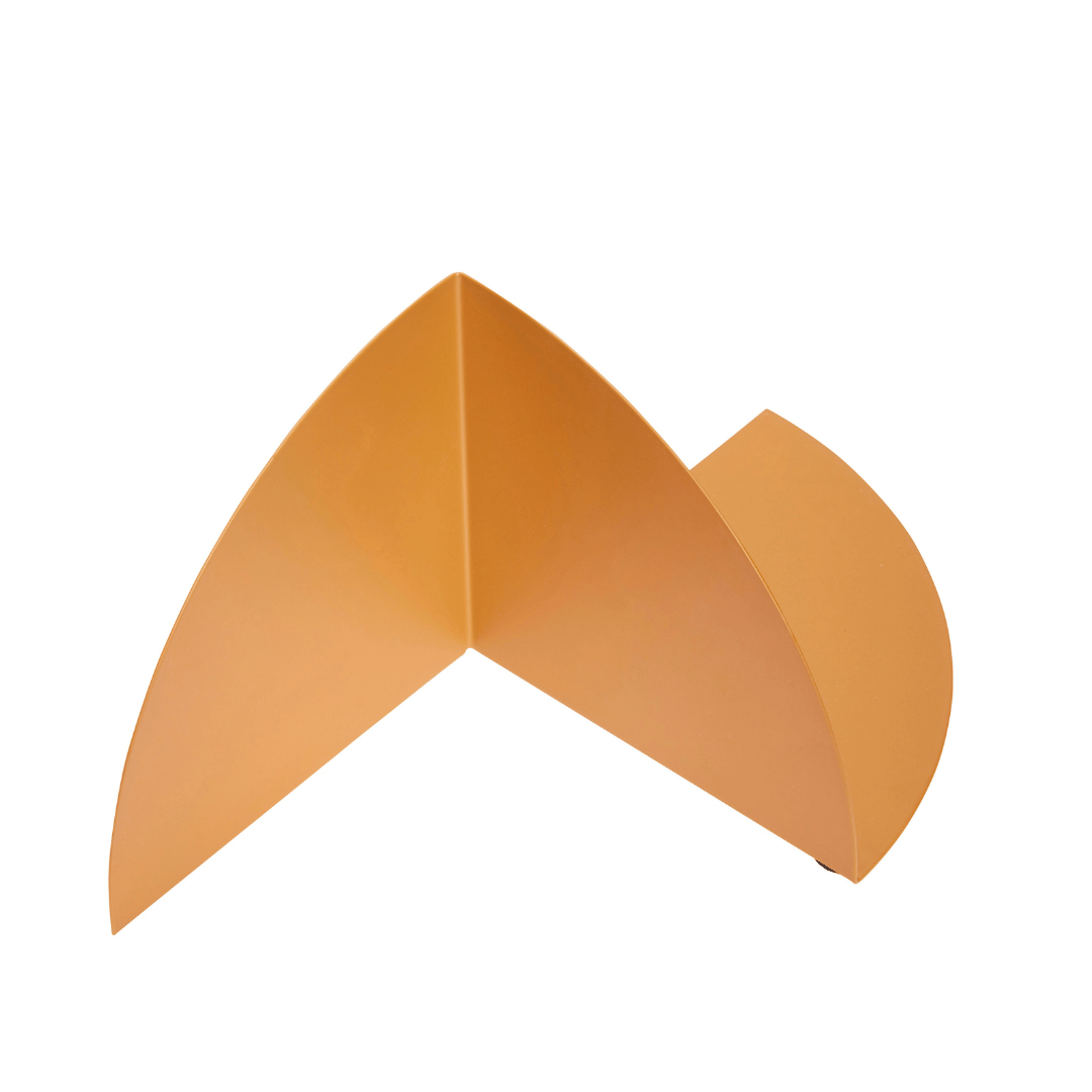 Origami Bookend Orange - boekensteun - Wandplank - The Perfect Desk