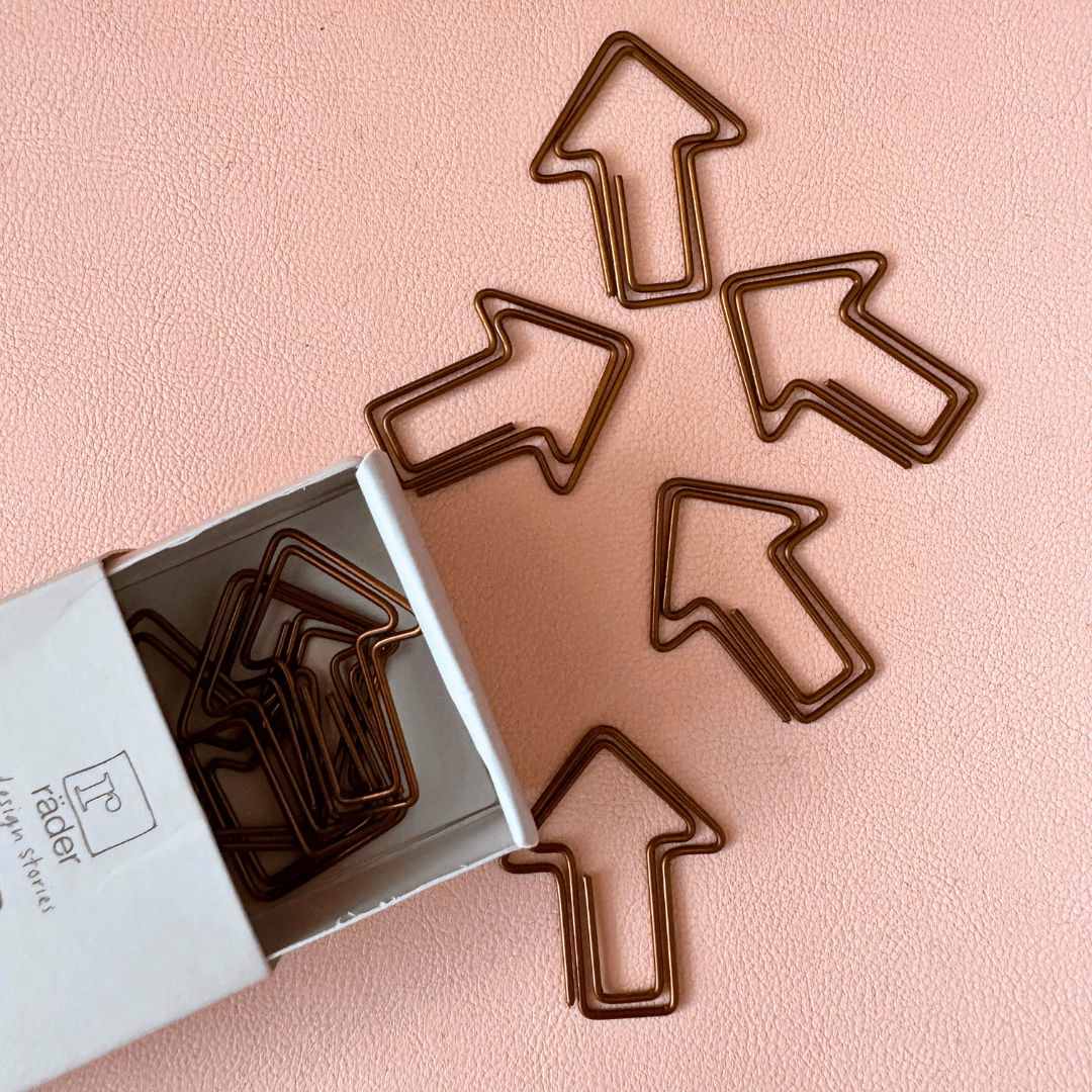 Paperclips in pijlvorm - Kantooraccessoires - The Perfect Desk