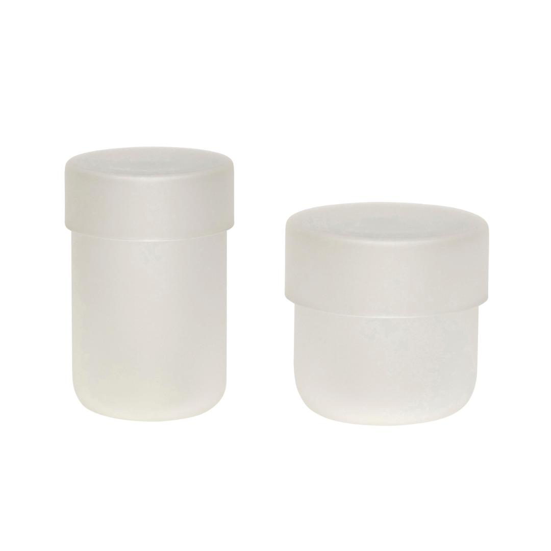 Pop storage jars - opbergpotten - set van twee - Opberger - The Perfect Desk