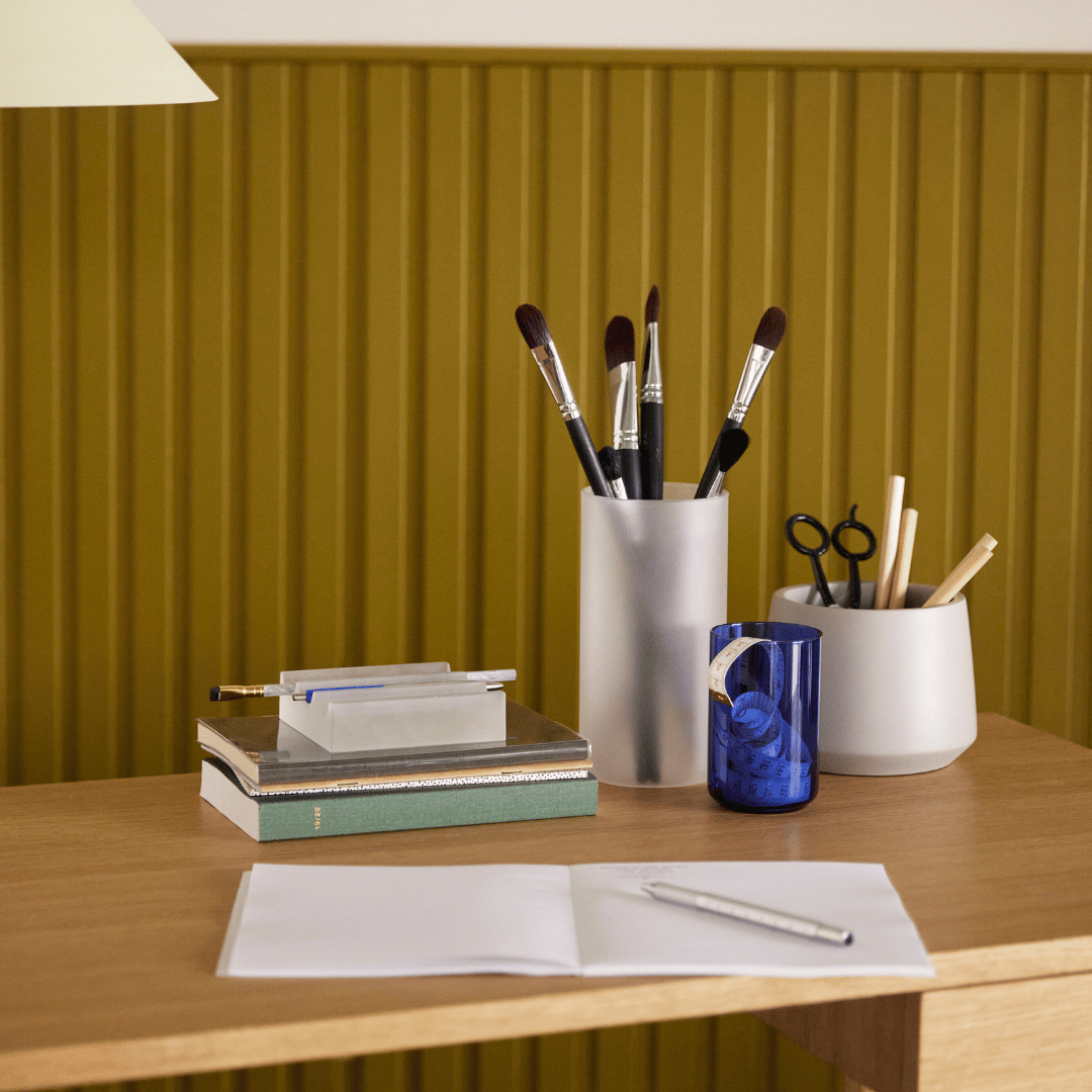 Pop storage jars - opbergpotten - set van twee - Opberger - The Perfect Desk