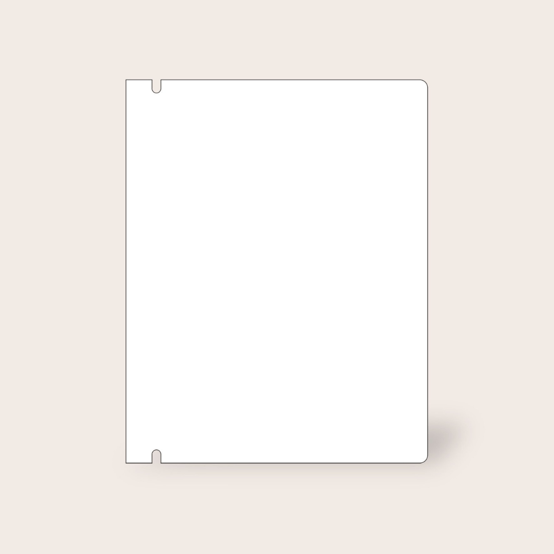 Refill blanco - hervulbaar notitieboek CIRCULAIR - Refill - The Perfect Desk