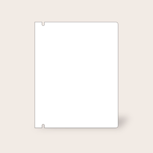 Refill blanco - hervulbaar notitieboek CIRCULAIR - Refill - The Perfect Desk