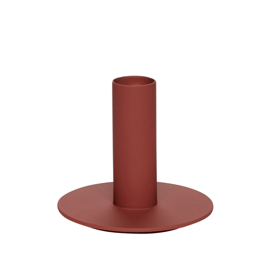 Soft candlestick - kaarsenstandaard - burgundy - Kaarsenstandaard - The Perfect Desk